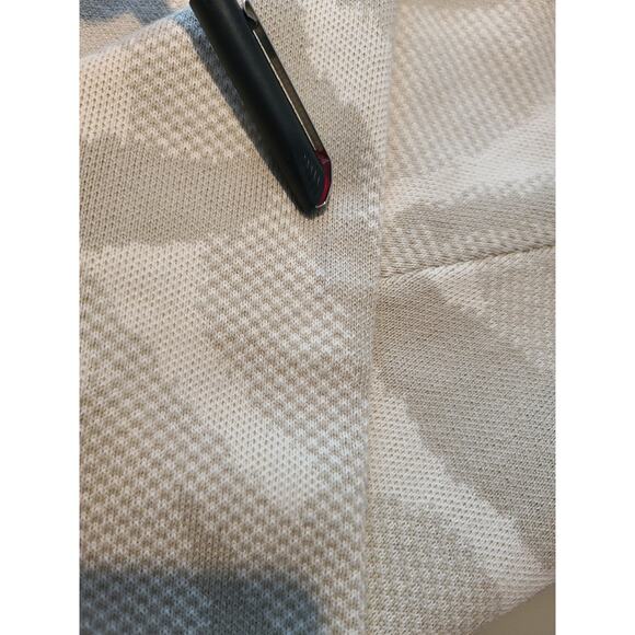 Athleta tan cream camouflage merino wool blend long sleeve sweater - small - Picture 5 of 5